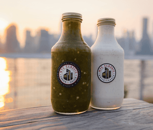 1 Classic White Sauce, 1 Classic Green Sauce (Variety Pack) - NYCSauce